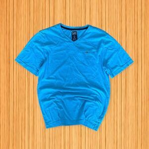 Point Zero baby blue pocket t-shirt